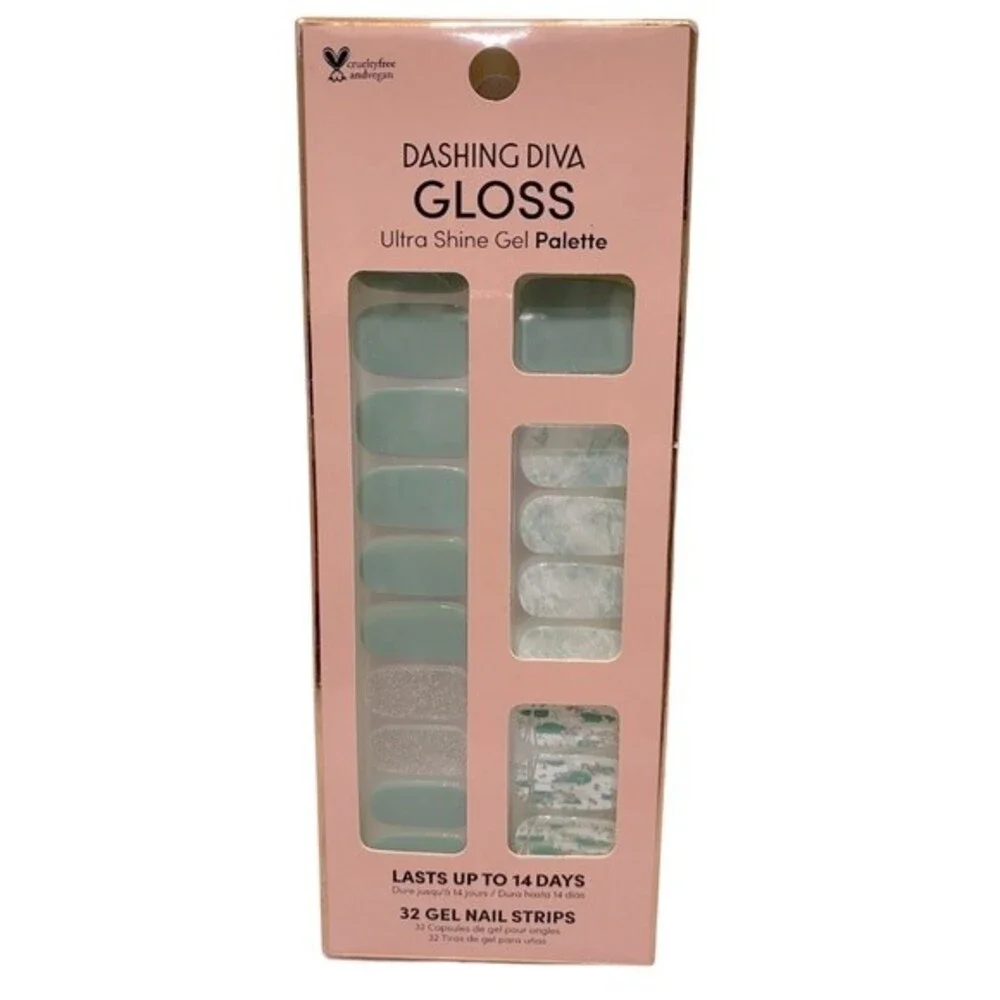 Dashing Diva Gloss Ultra Shine Gel Nail Strips-Desert Quartz